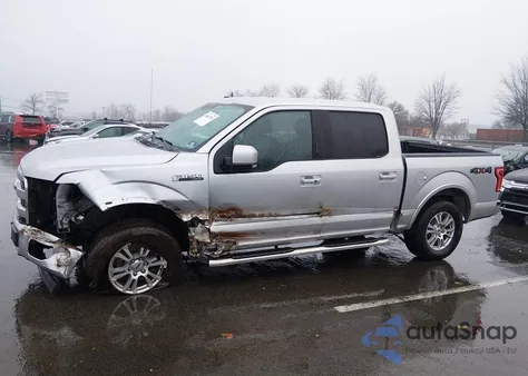 2017 Ford F-150 Lariat z USA, uszkodzony, nr VIN 1FTEW1EG9HFC21315
